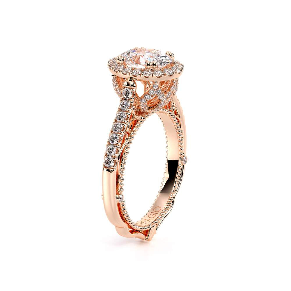 Venetian-5061ov-18k Rose Gold Oval