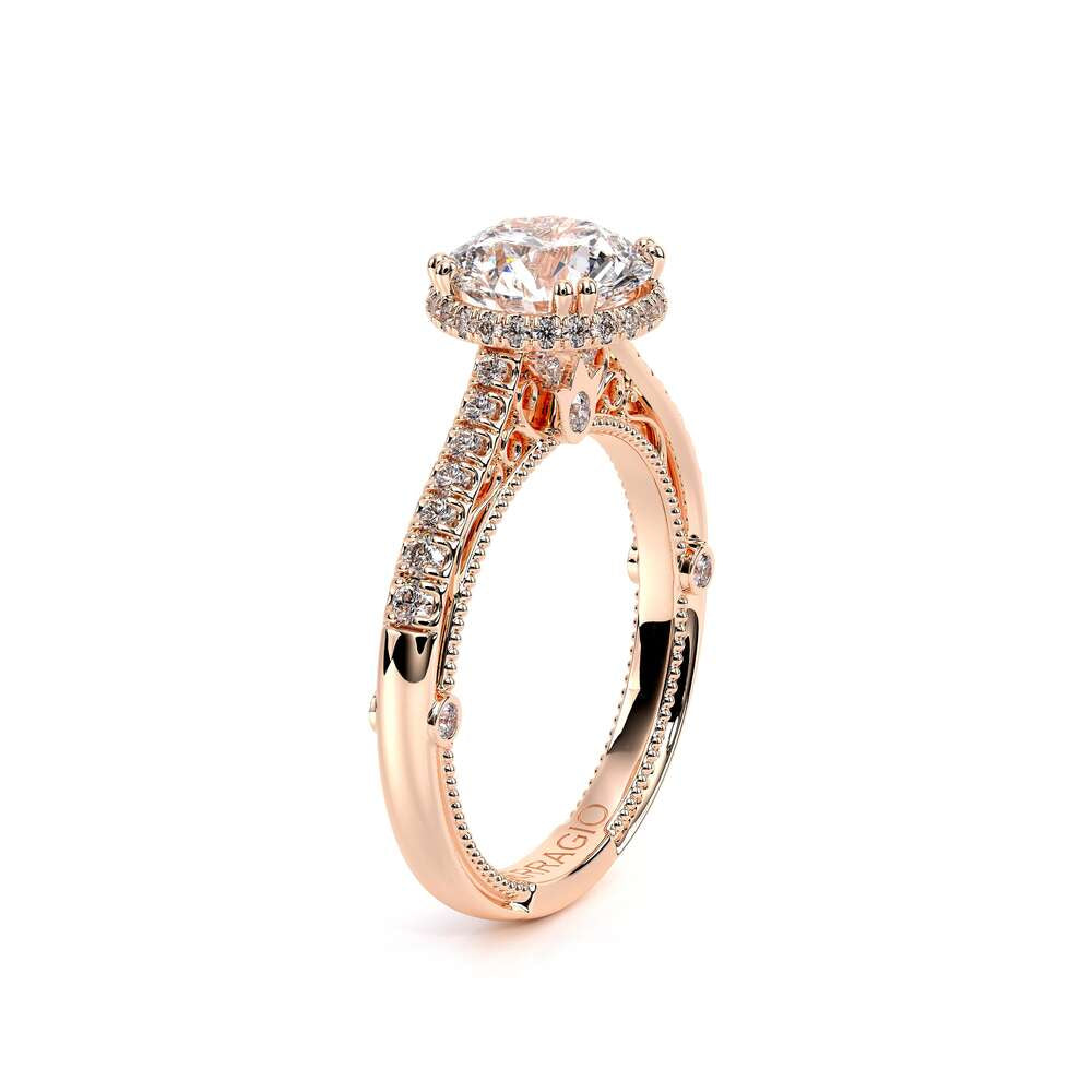 Venetian-5081r-14k Rose Gold Round
