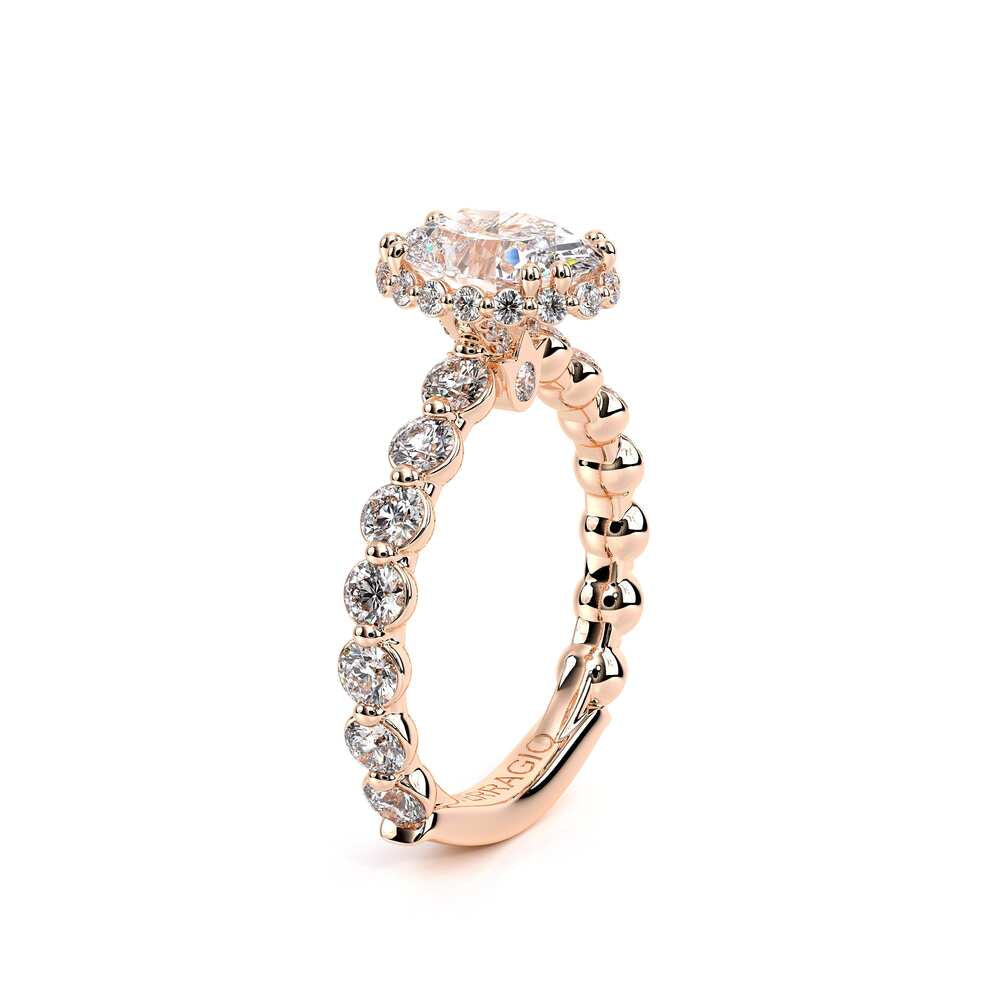 Renaissance-984OV25-14K Rose Gold Oval