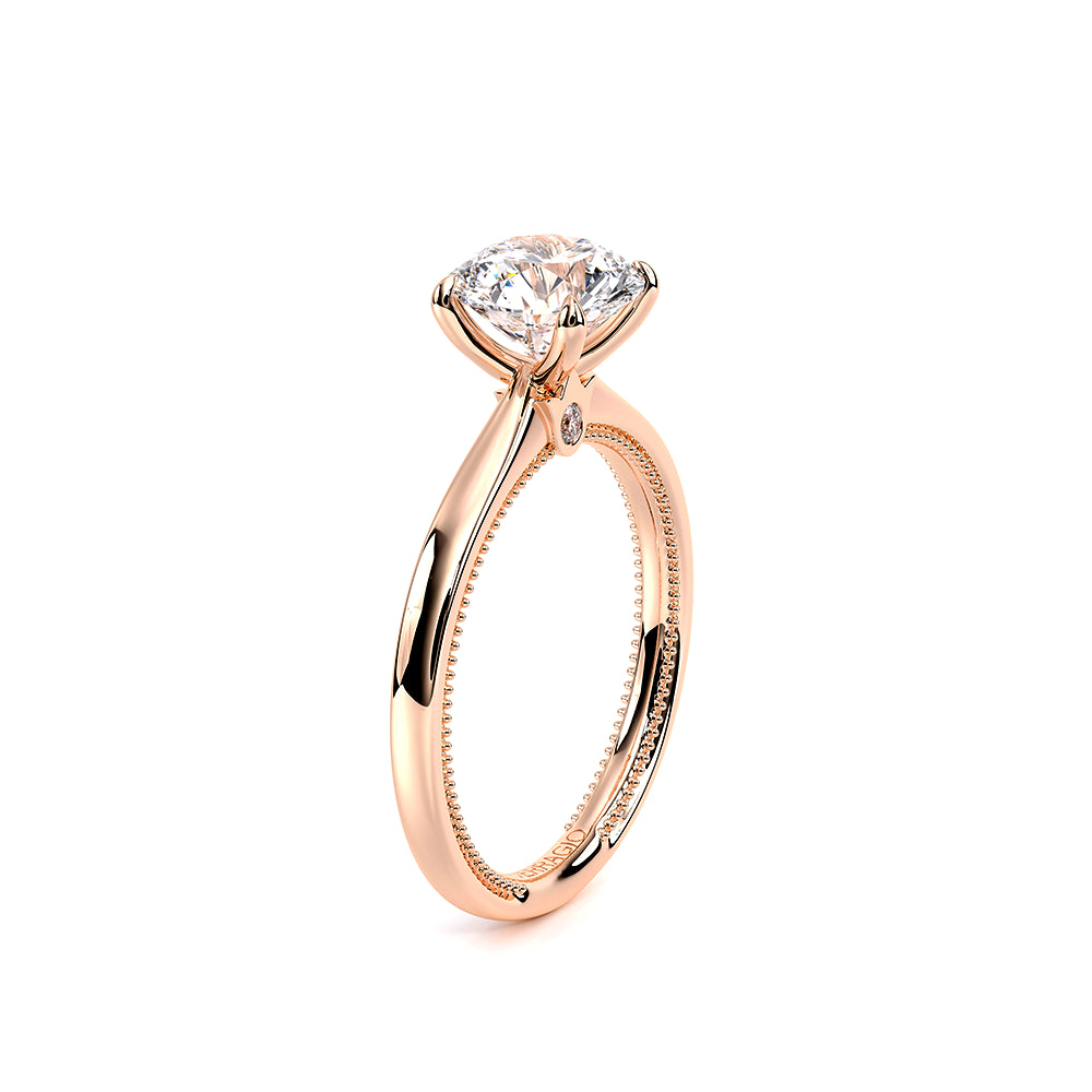 Renaissance-Sol301-R-14k Rose Gold Round