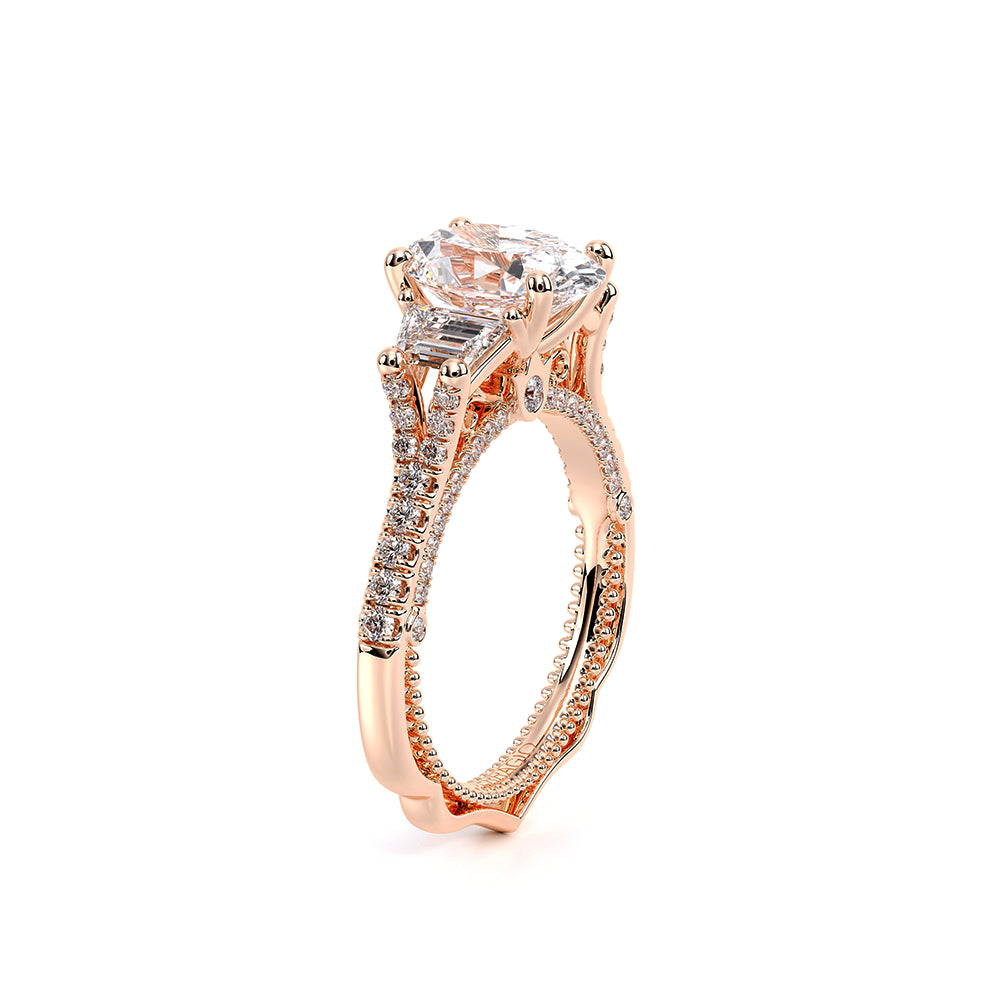 Venetian-5086ov-14k Rose Gold Oval
