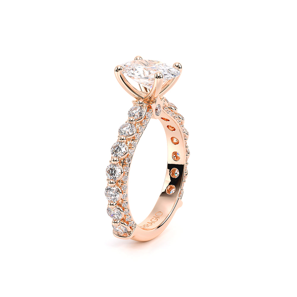 Couture-0488ov25-18k Rose Gold Oval