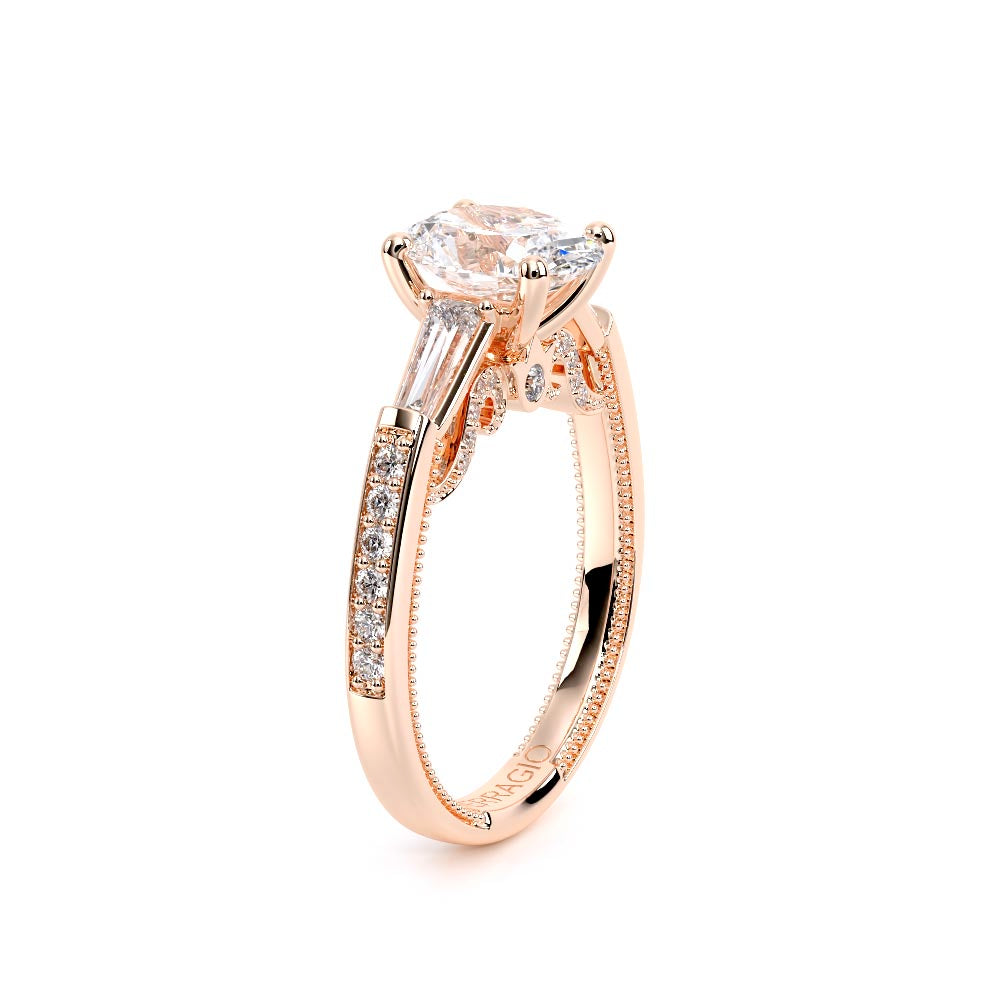 Insignia-7110OV-18K Rose Gold Oval