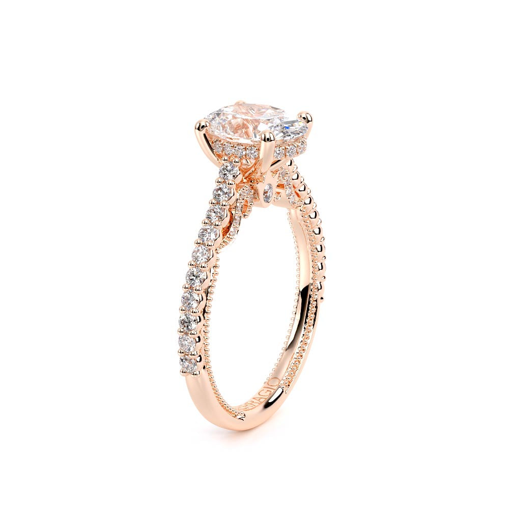 Insignia-7111ov-18k Rose Gold Oval