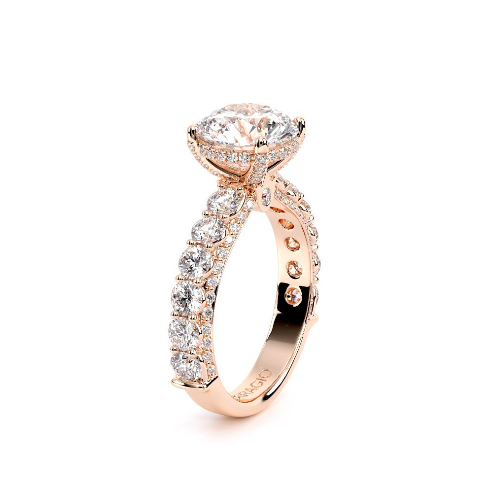 Couture-0489R30-18K Rose Gold Round