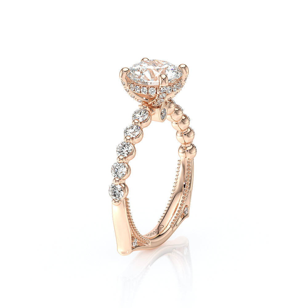 Vanguard-2201R-18K Rose Gold Round