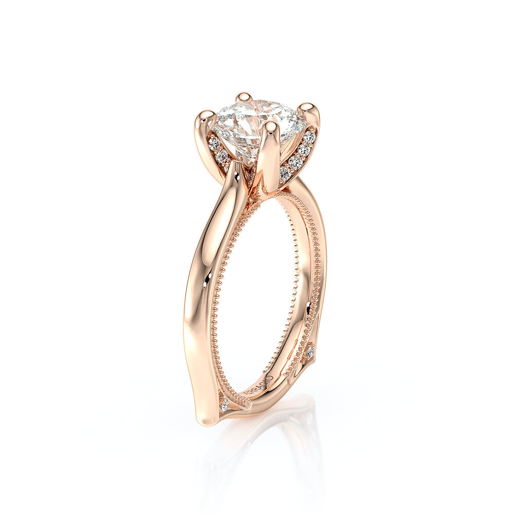 Vanguard-2207r-S-14k Rose Gold Round