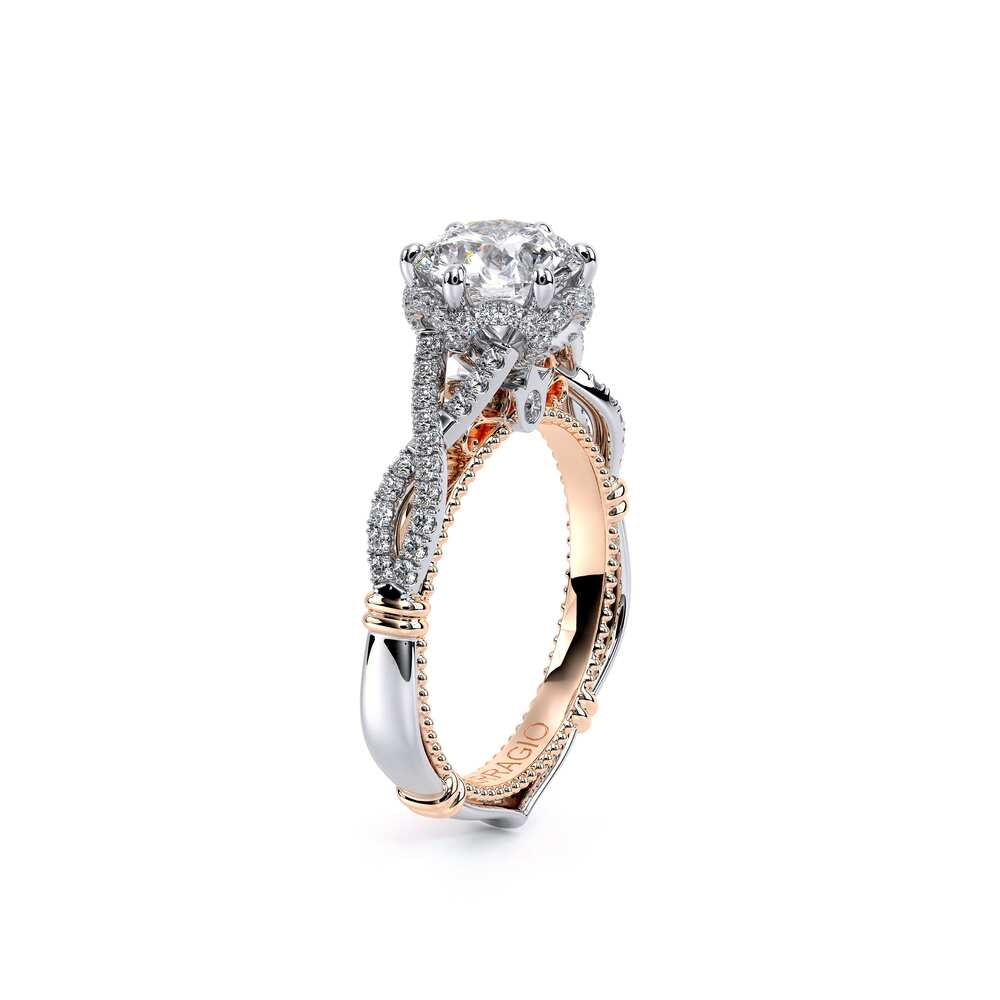 Parisian-153r-14k Two Tone Round