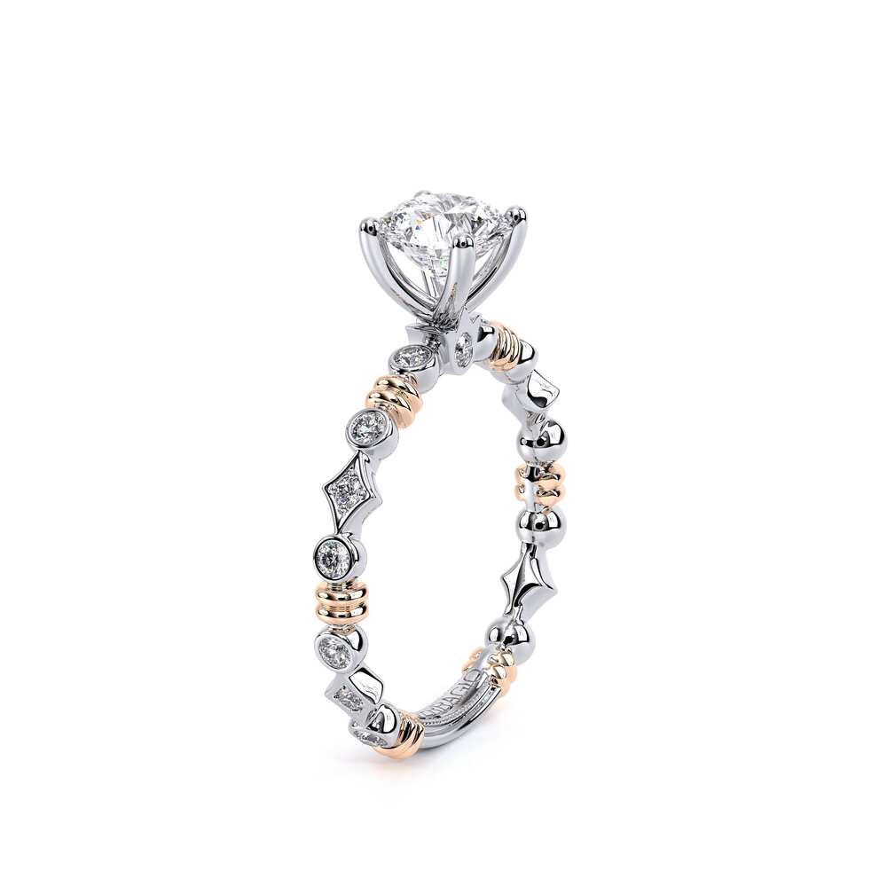 Renaissance-973-R-18k Two Tone Round