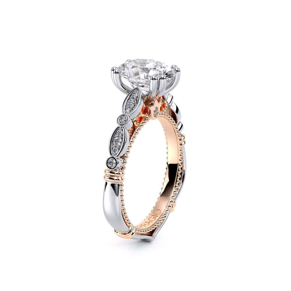 Parisian-100ov-14k Two Tone Oval