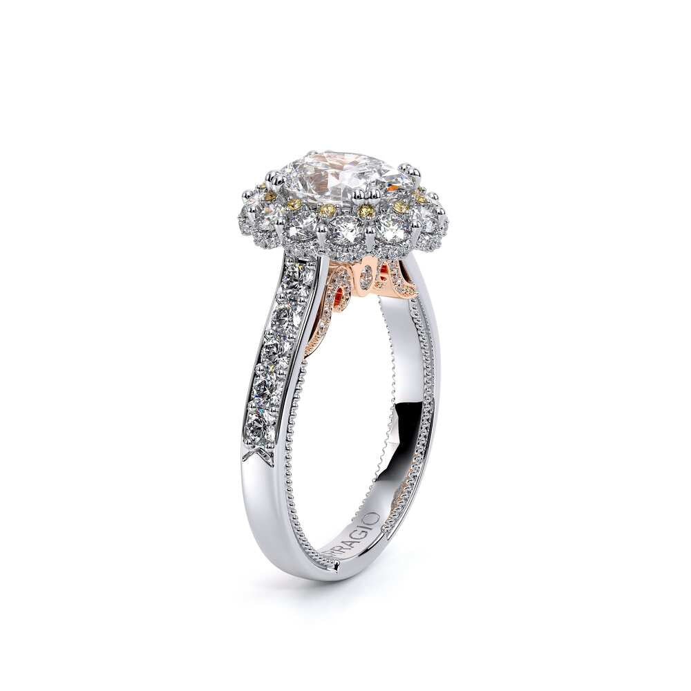 Insignia-7106ov-14k Two Tone Oval