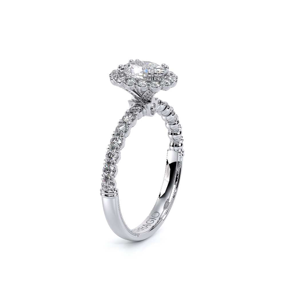 Renaissance-954OV18-18K White Gold Oval