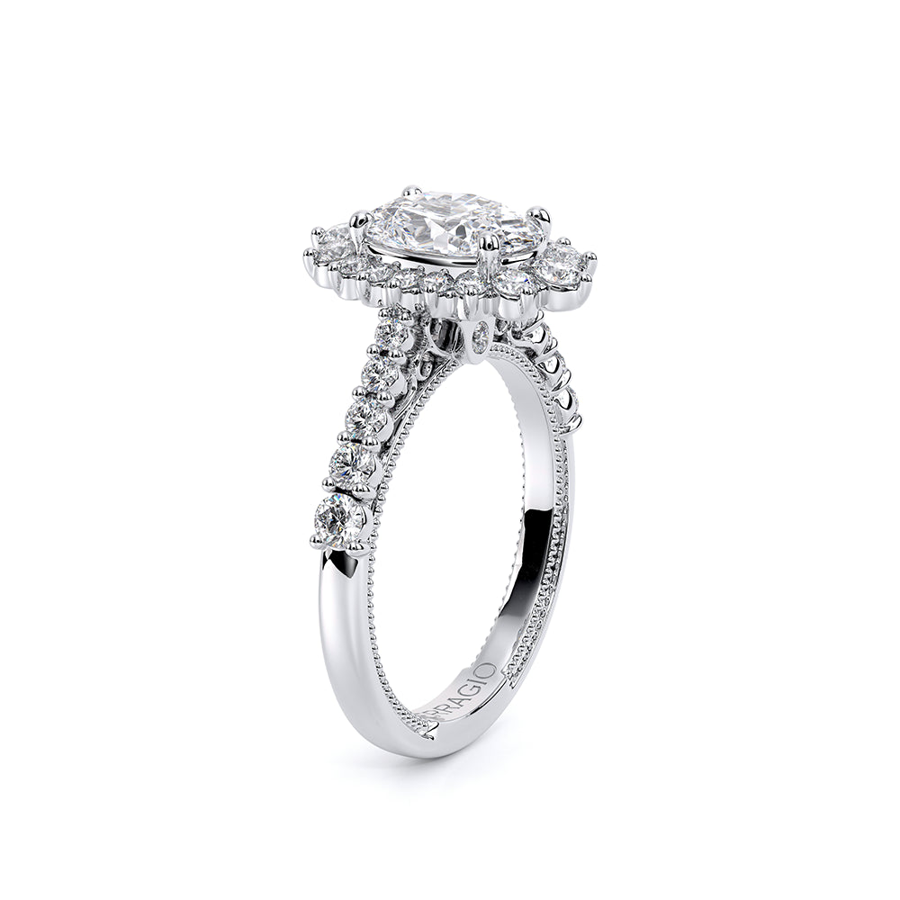 Venetian-5084ov-14k White Gold Oval