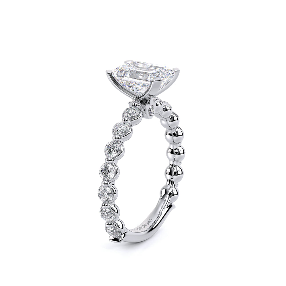 Renaissance-989EM25-14K White Gold Emerald