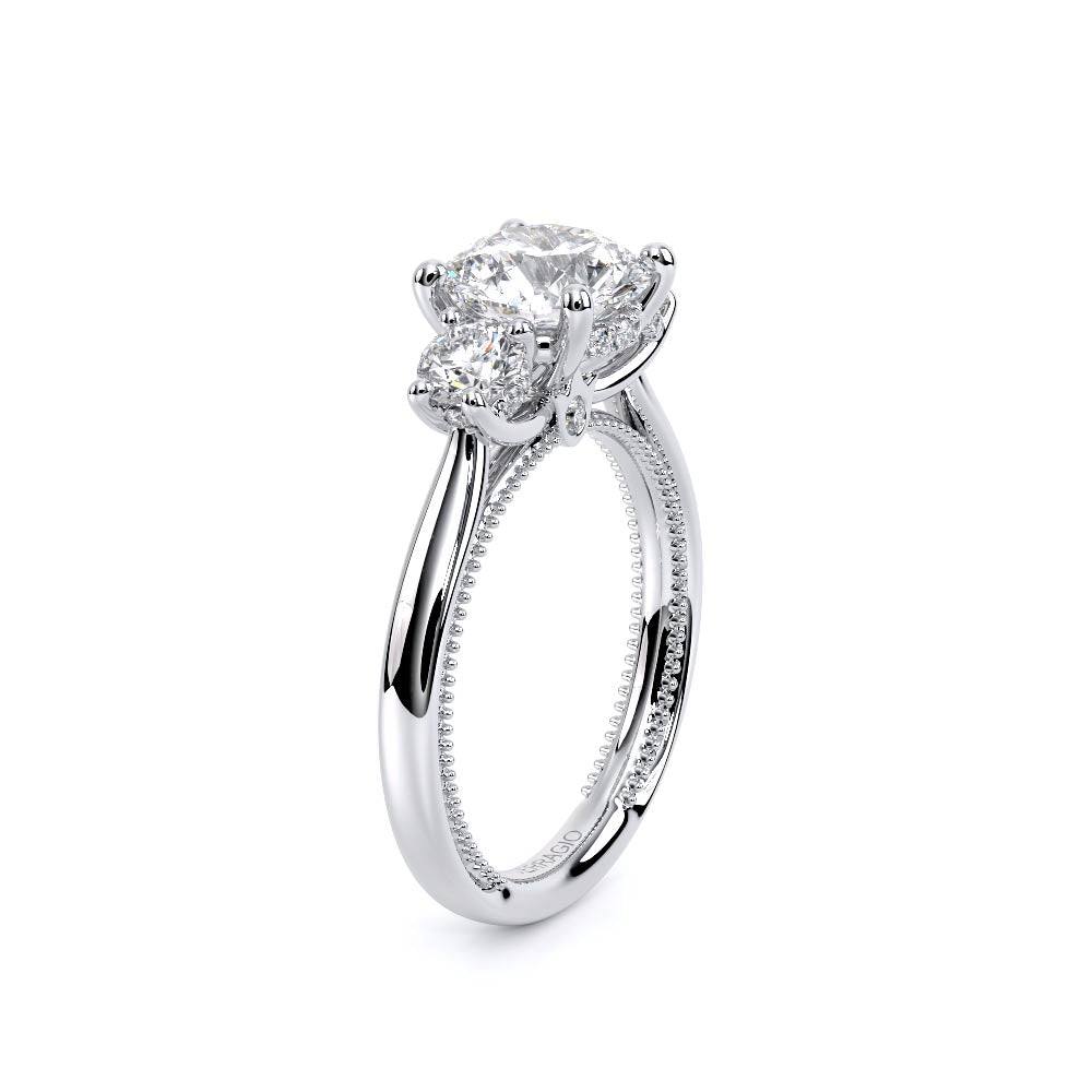 Renaissance-993R-S-14K White Gold Round