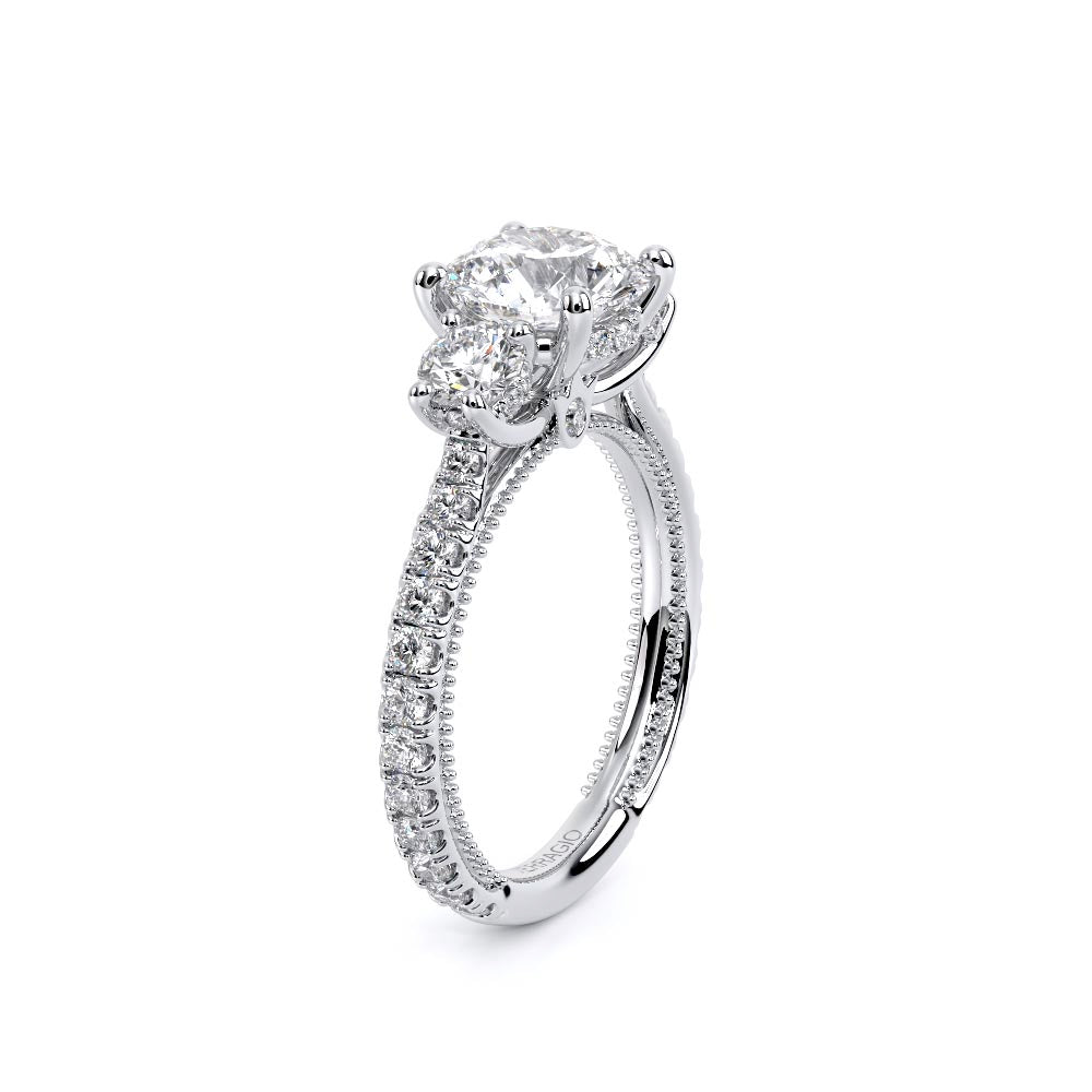 Renaissance-993R17-14K White Gold Round