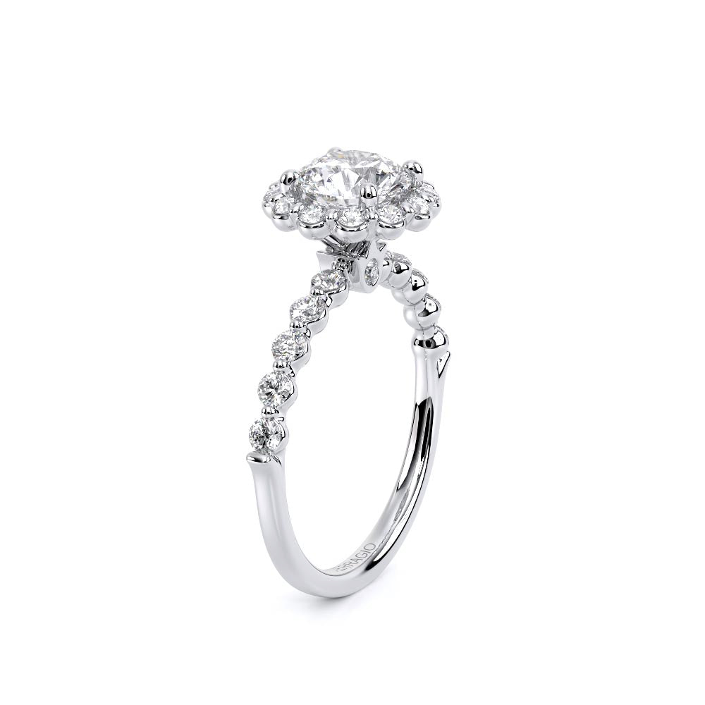 Renaissance-990R20-14K White Gold Round