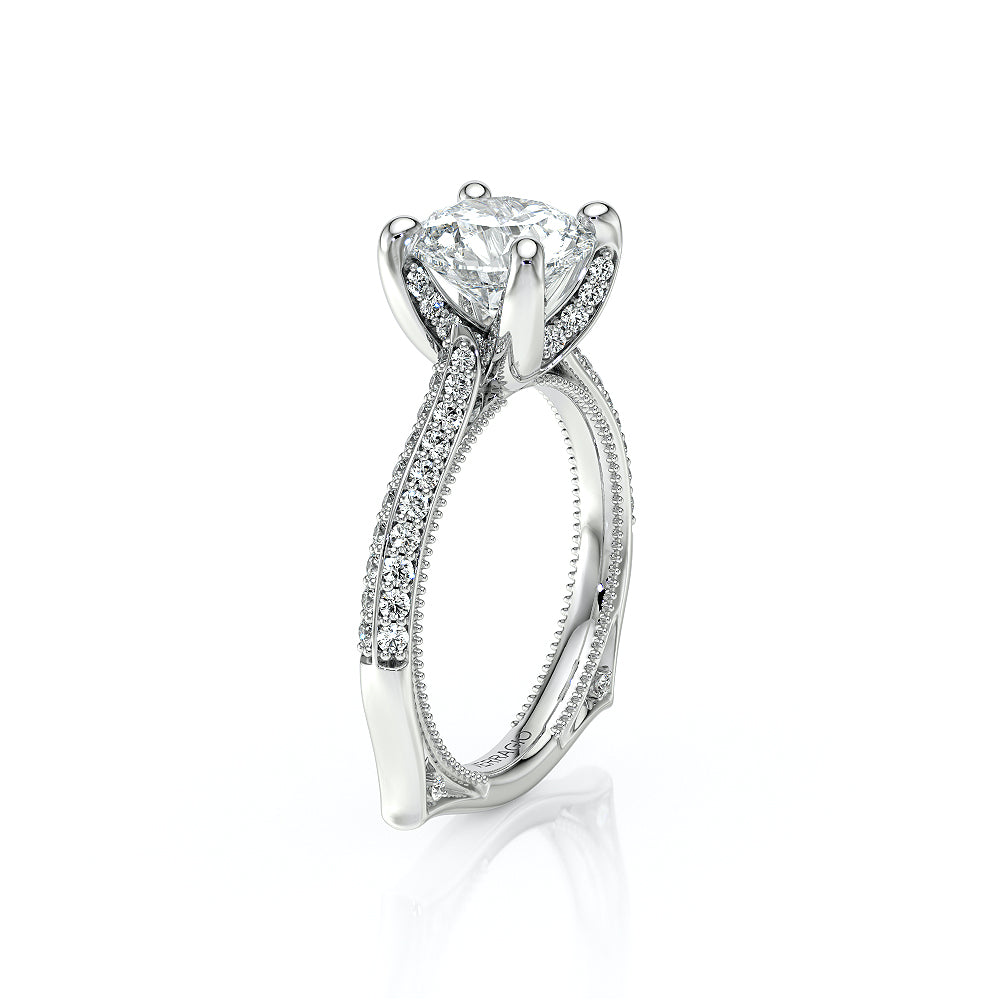 Vanguard-2204R-18K White Gold Round