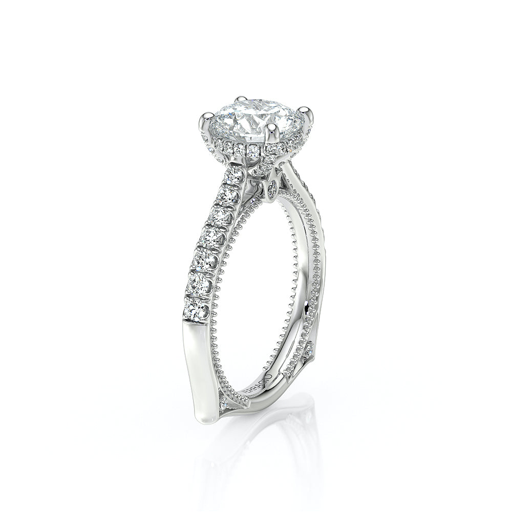 Vanguard-2208R-18K White Gold Round