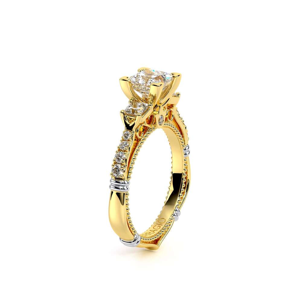 Parisian-124p-14k Yellow Gold Princess