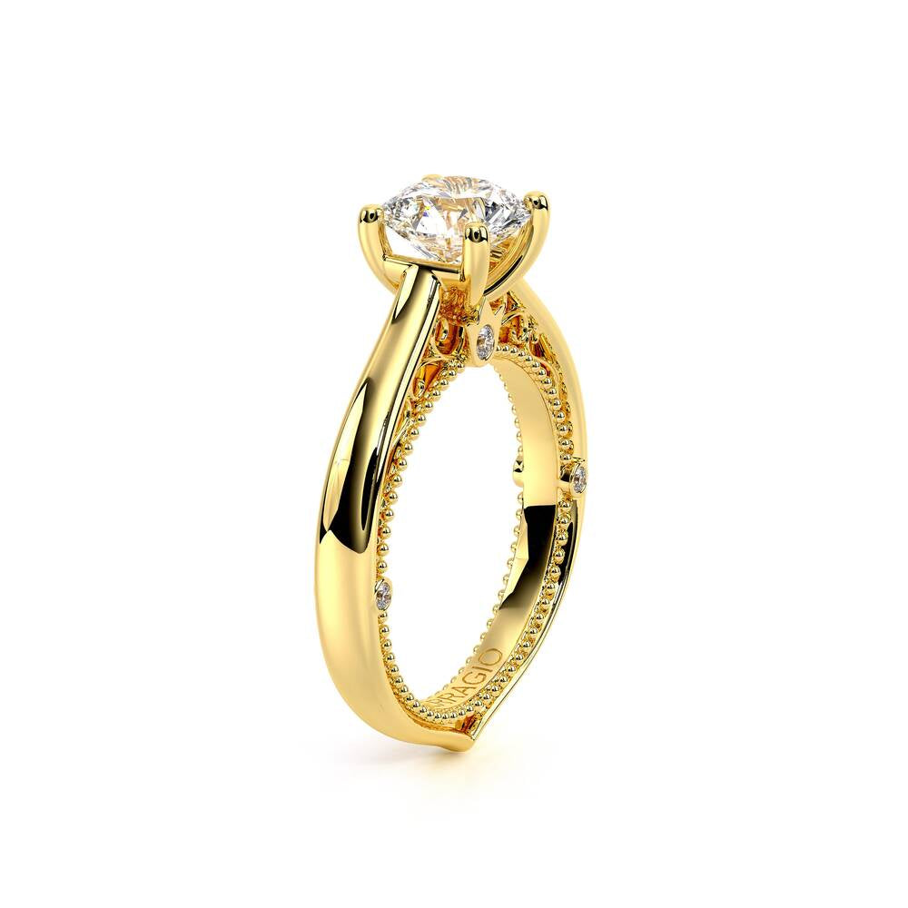 Venetian-5047r-18k Yellow Gold Round