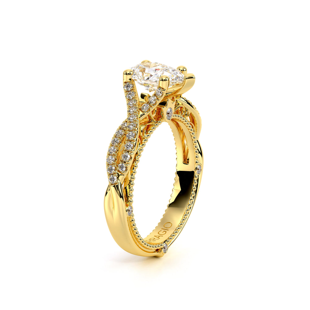 Venetian-5003pear-14k Yellow Gold Pear