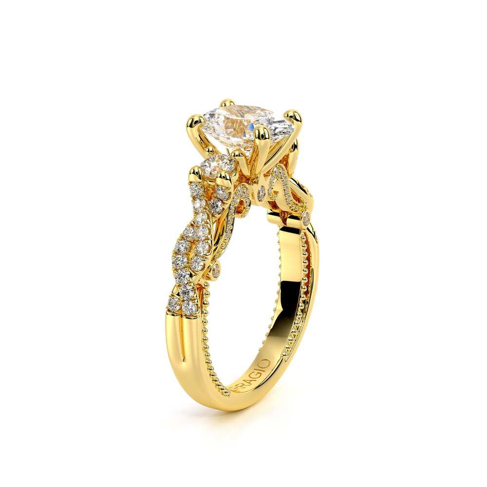Insignia-7074ov-18k Yellow Gold Oval
