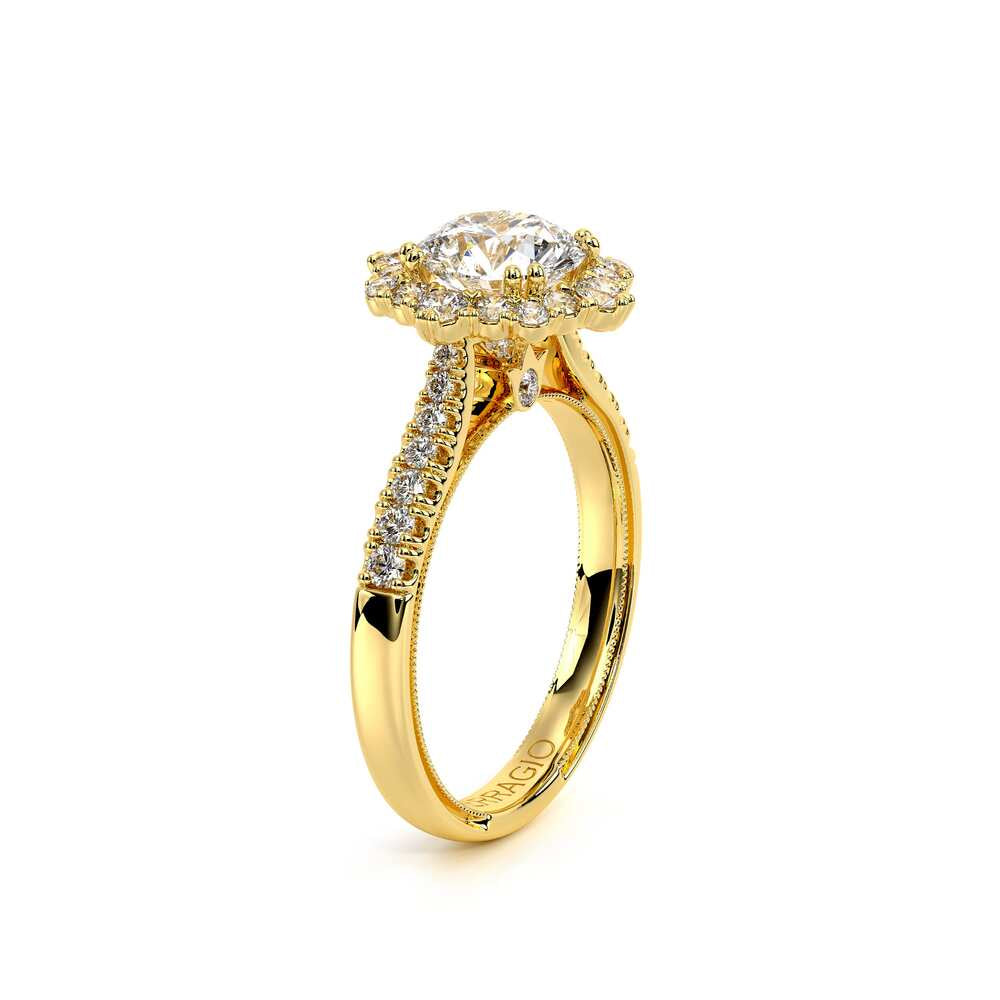 Renaissance-982r-18k Yellow Gold Round