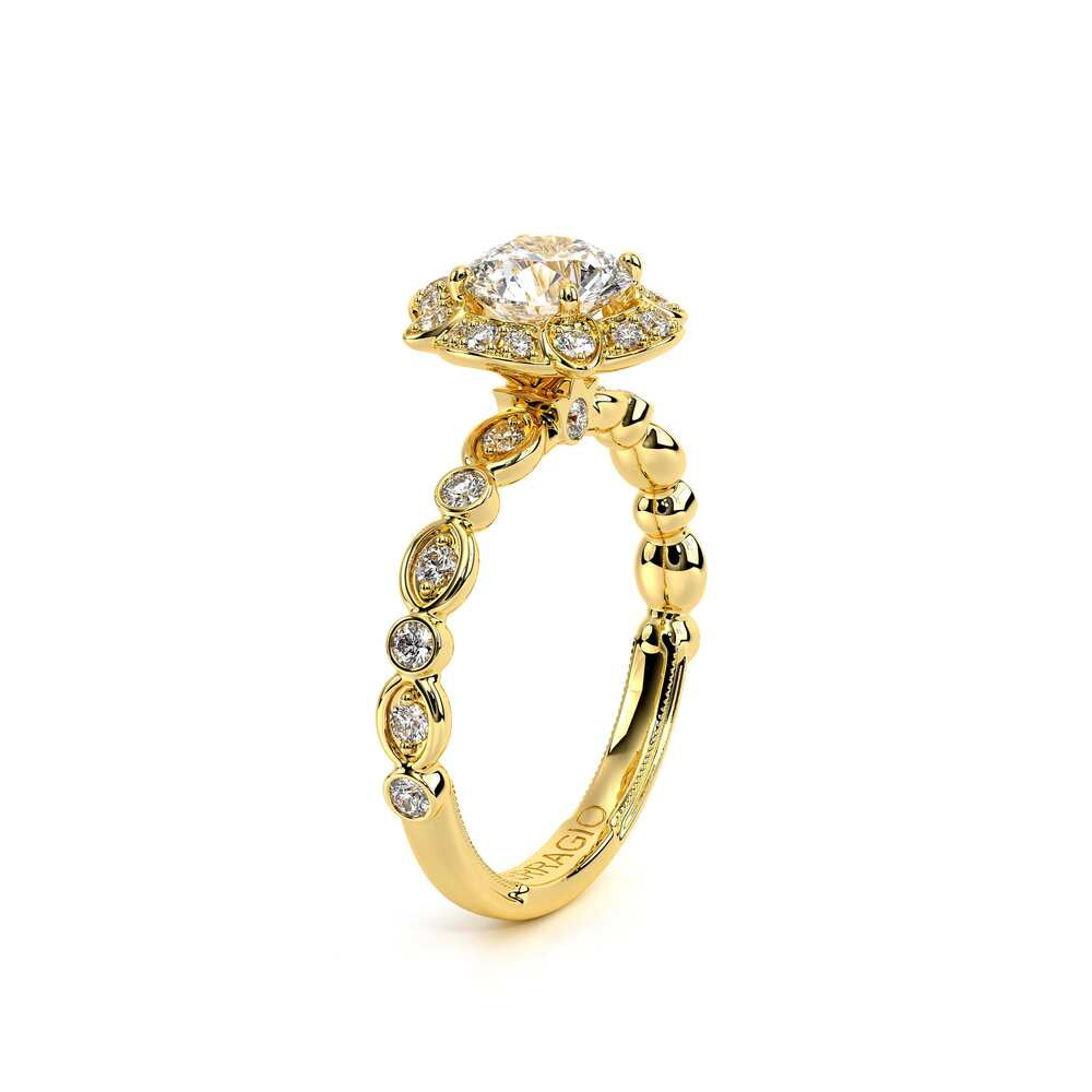 Renaissance-977r-14k Yellow Gold Round
