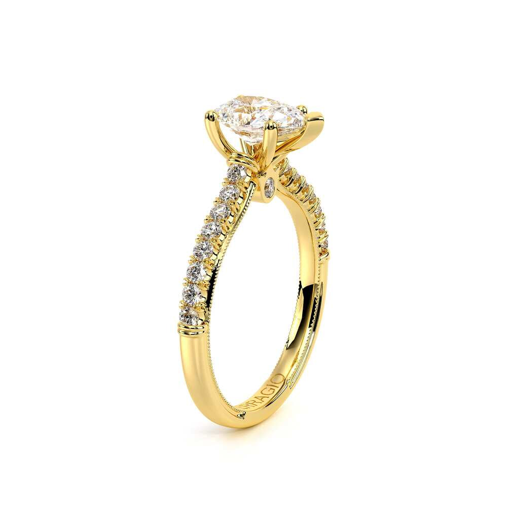 Renaissance-955PEAR17-18K Yellow Gold Pear