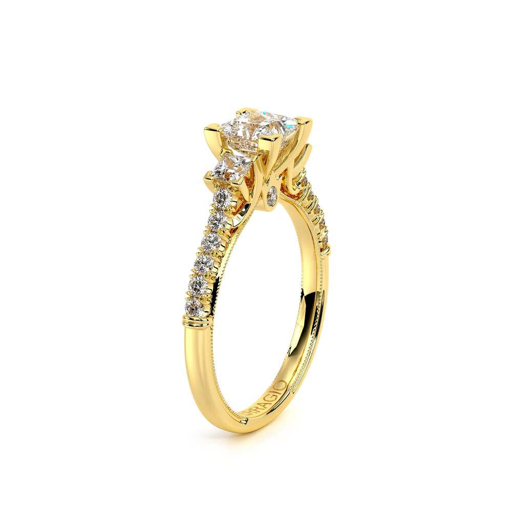 Renaissance-956P15-18K Yellow Gold Princess