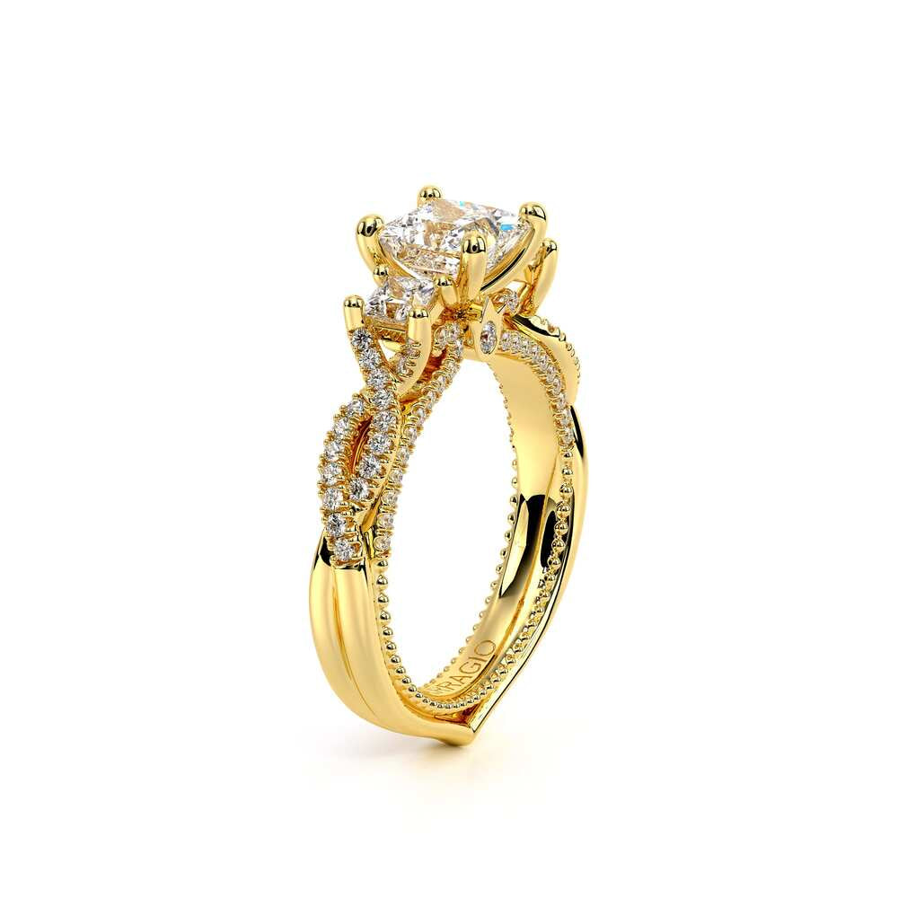 Couture-0450p-14k Yellow Gold Princess