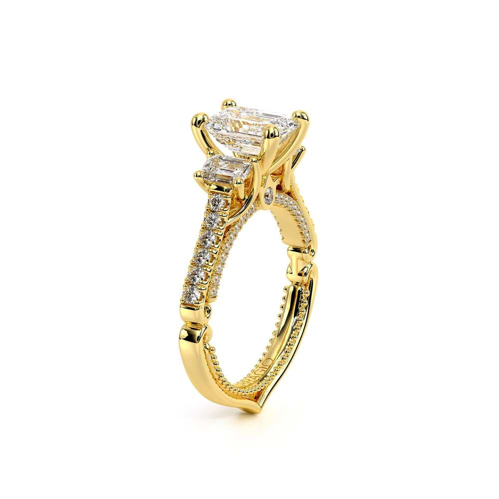 Couture-0470em-14k Yellow Gold Emerald