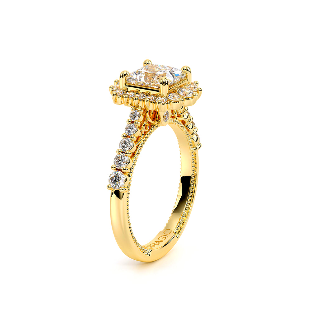 Venetian-5084p-18k Yellow Gold Princess