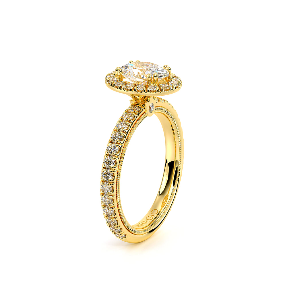 Tradition-180hov-18k Yellow Gold Oval