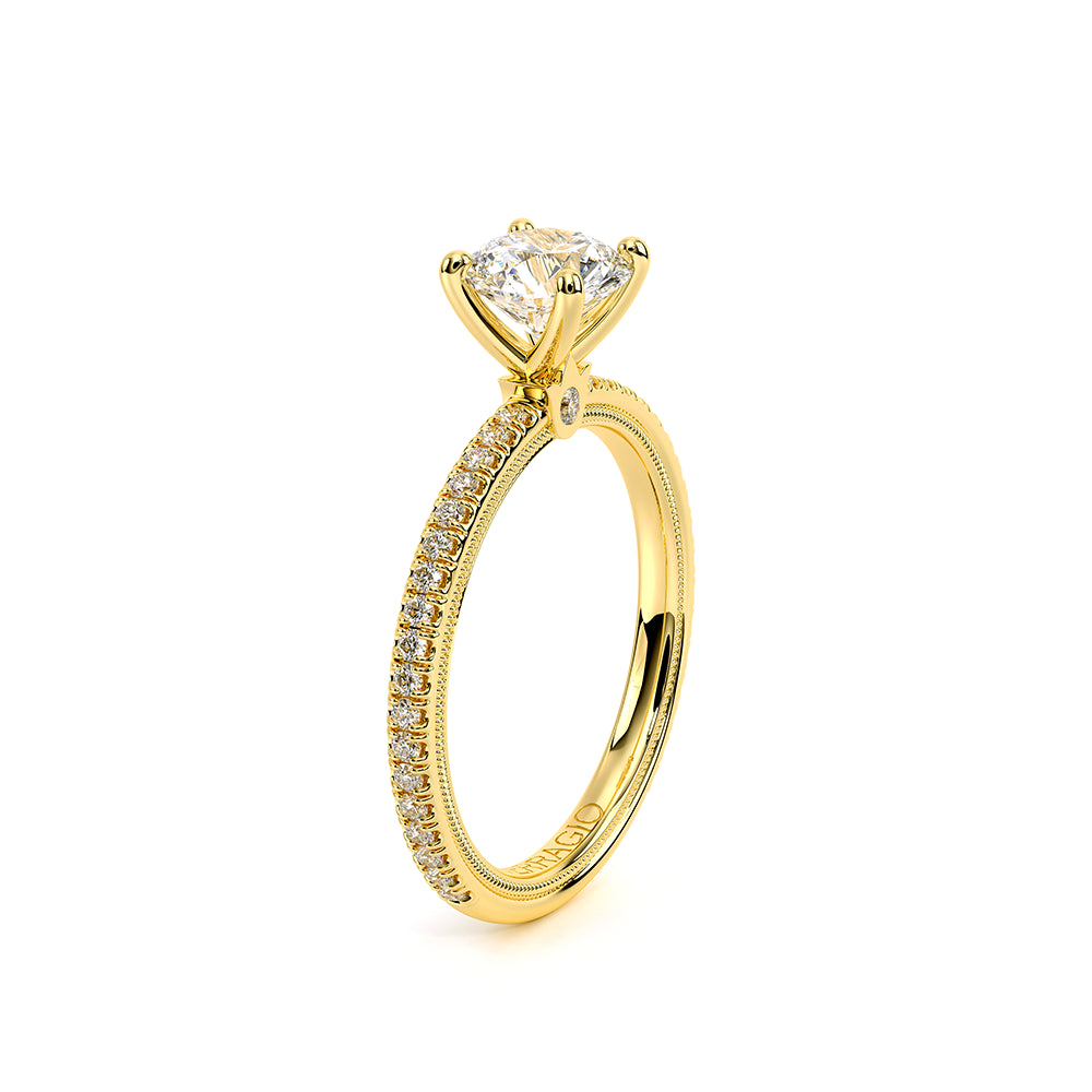Tradition-120r4-18k Yellow Gold Round