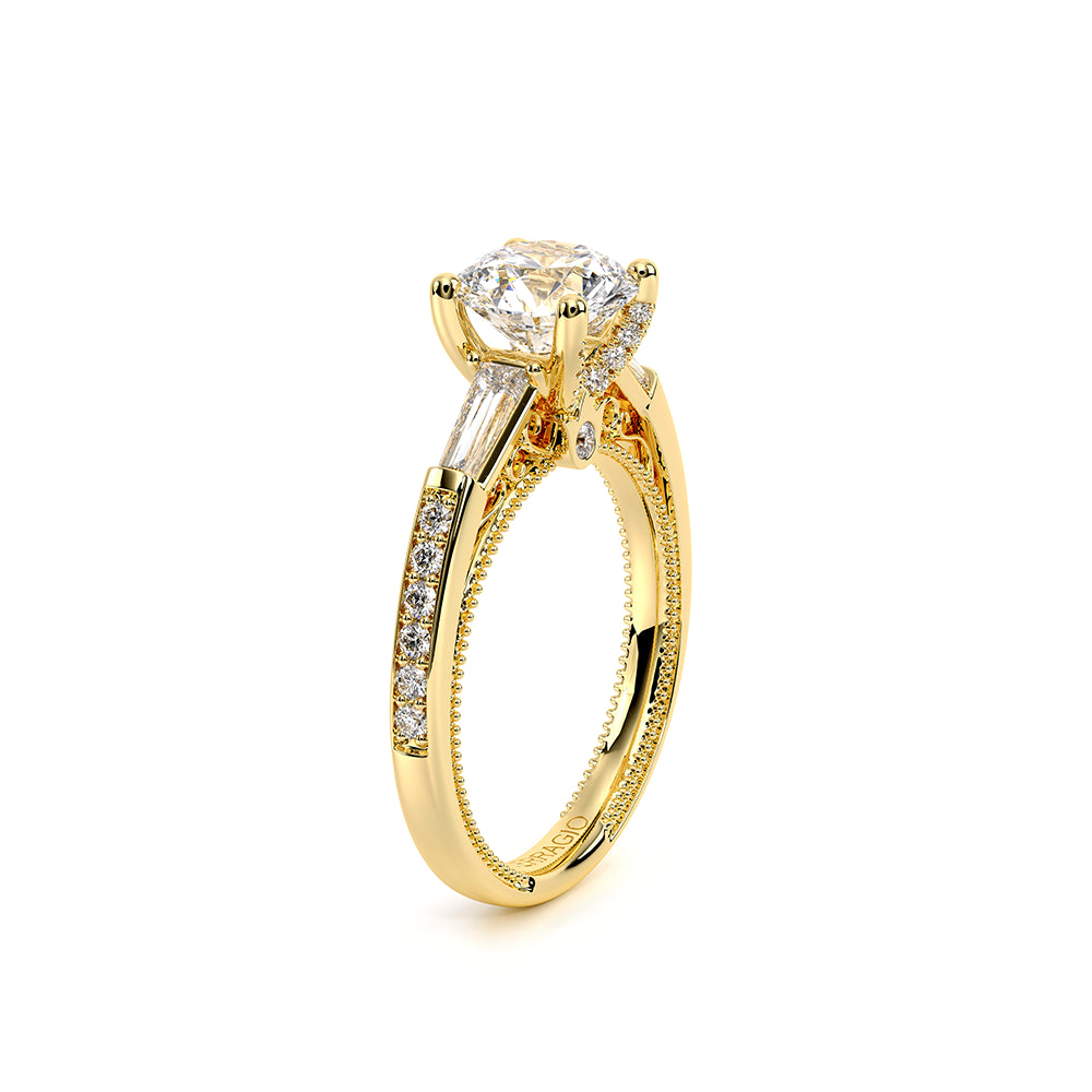 Venetian-5085r-14k Yellow Gold Round