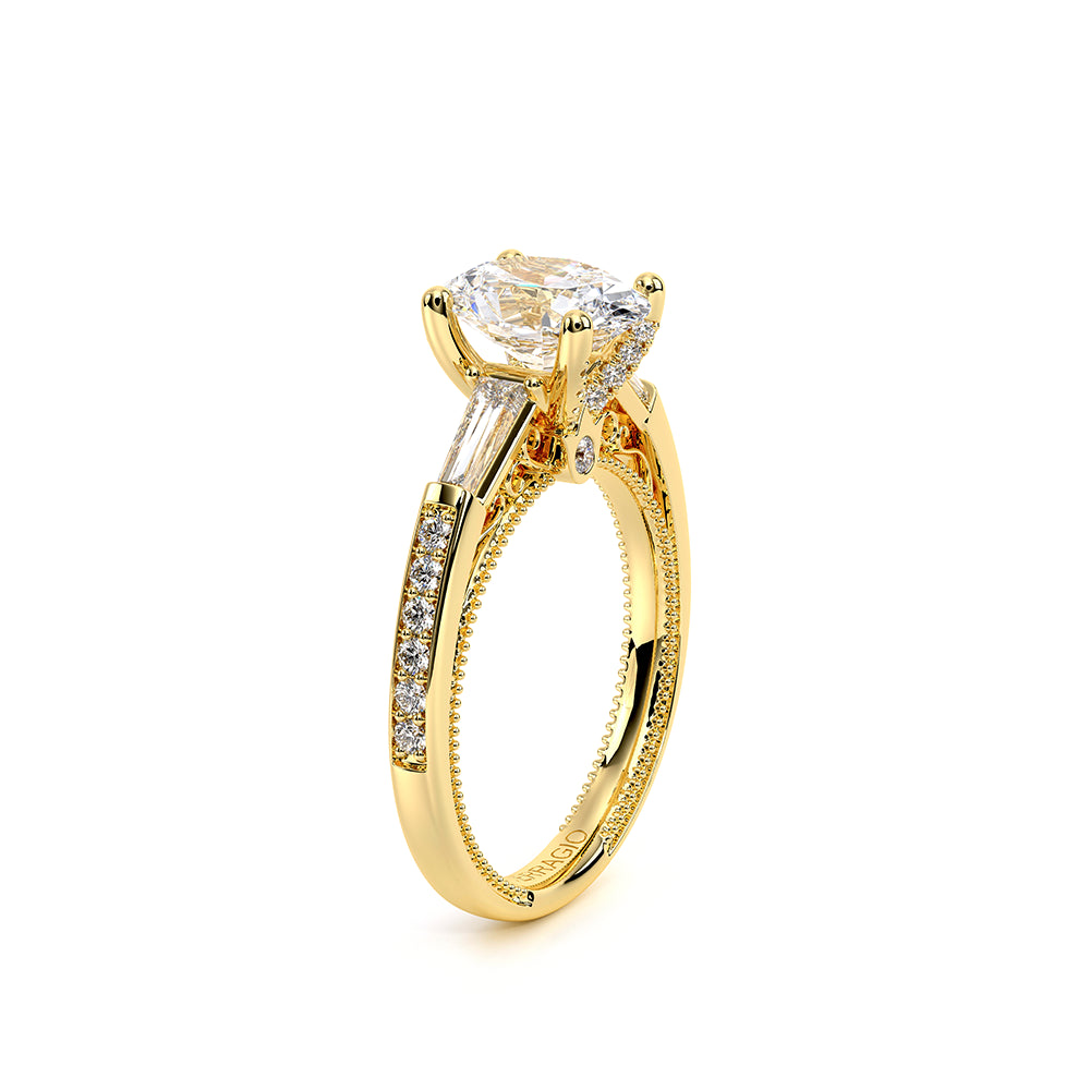 Venetian-5085ov-14k Yellow Gold Oval