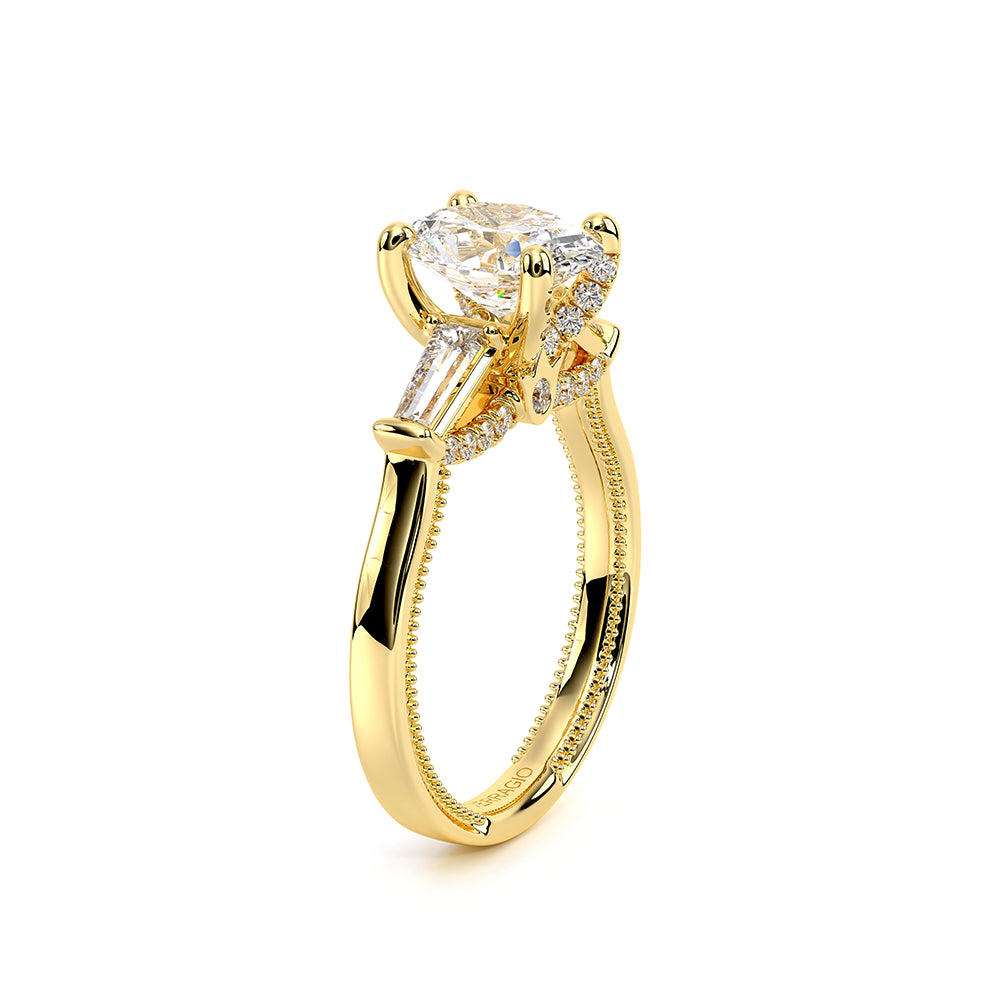 Renaissance-991OV-S-14K Yellow Gold Oval