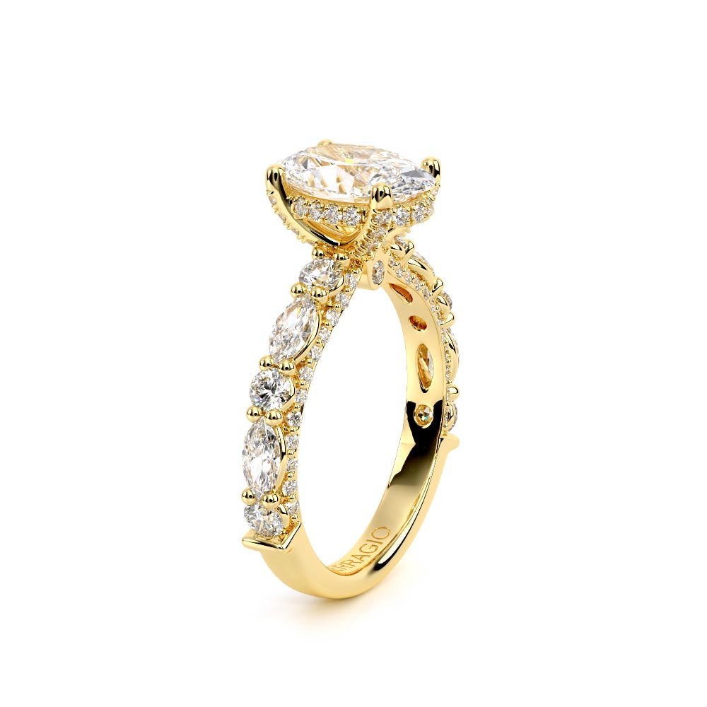 Couture-0490OV25-18K Yellow Gold Oval