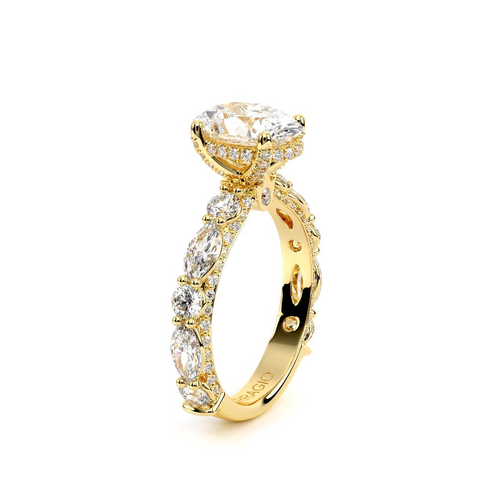 Couture-0490OV30-18K Yellow Gold Oval