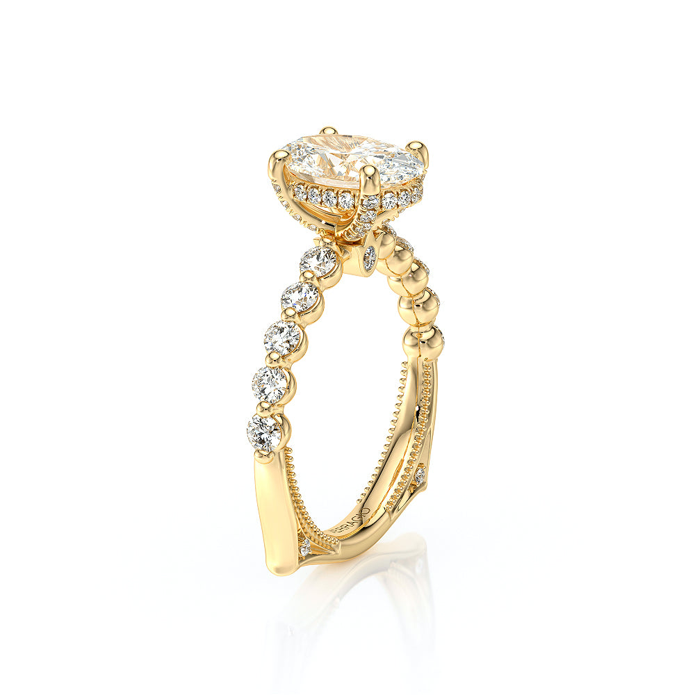 Vanguard-2201OV-14K Yellow Gold Oval