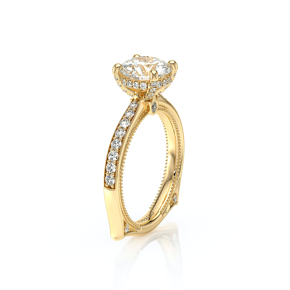 Vanguard-2203R-18K Yellow Gold Round