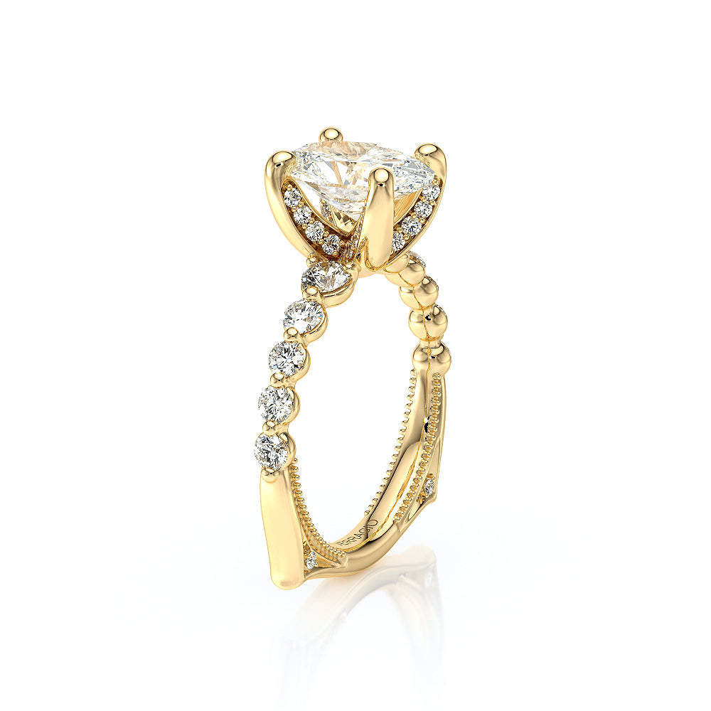Vanguard-2206OV-18K Yellow Gold Oval