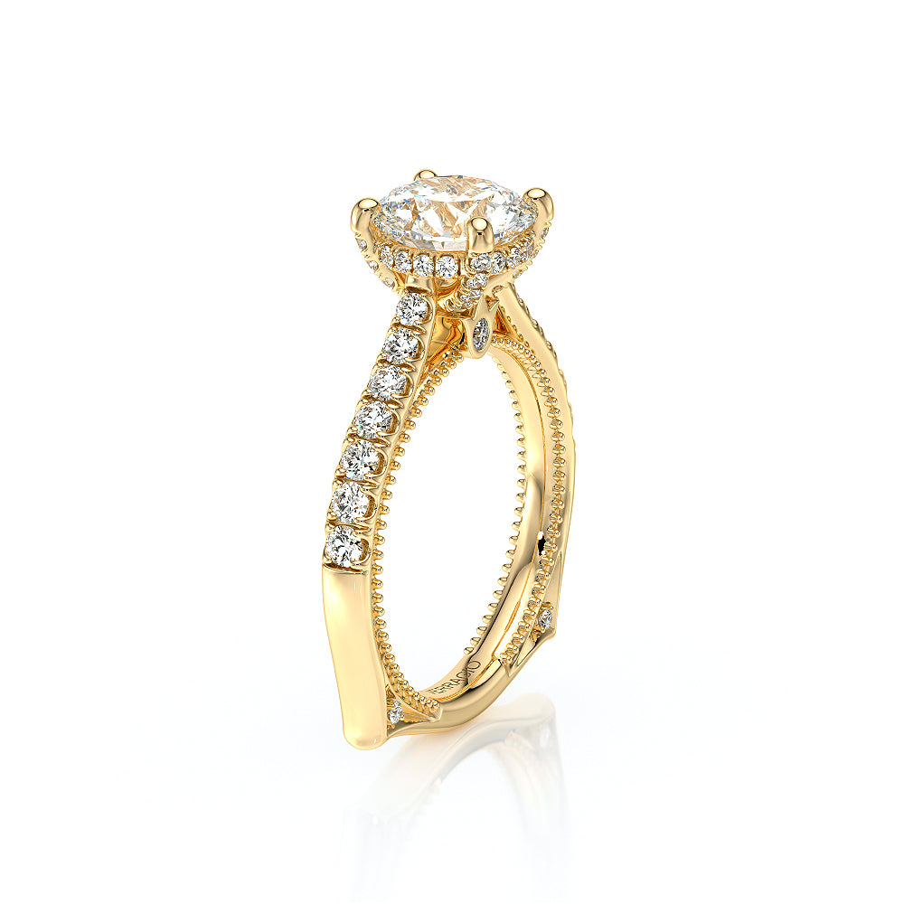 Vanguard-2208R-18K Yellow Gold Round