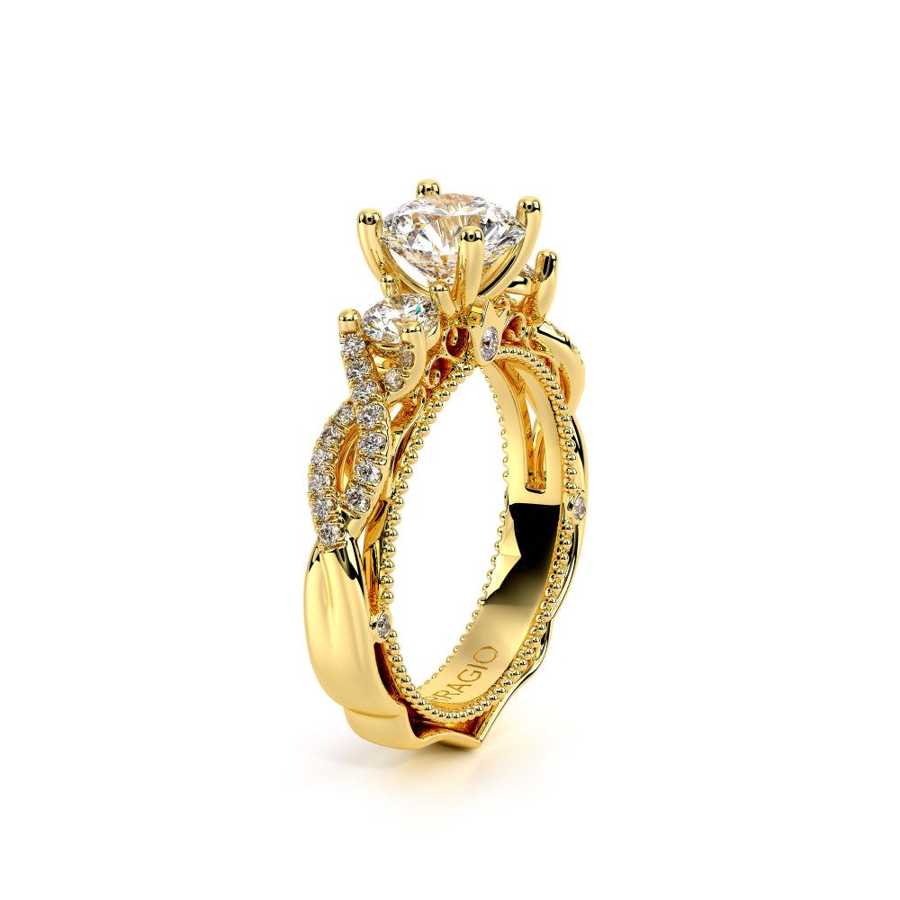 Venetian-5013r-14k Yellow Gold Round