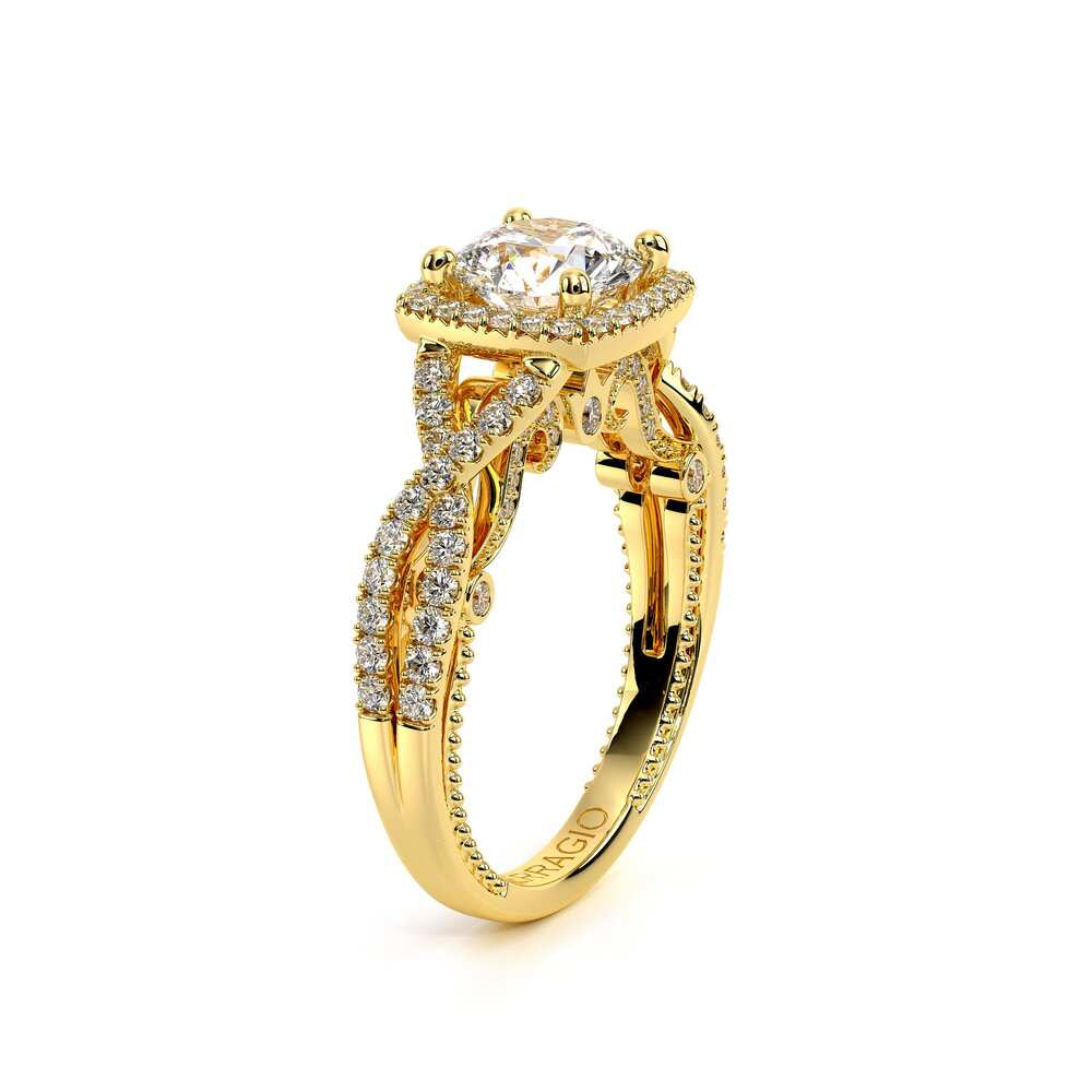 Insignia-7070cu-14k Yellow Gold Cushion