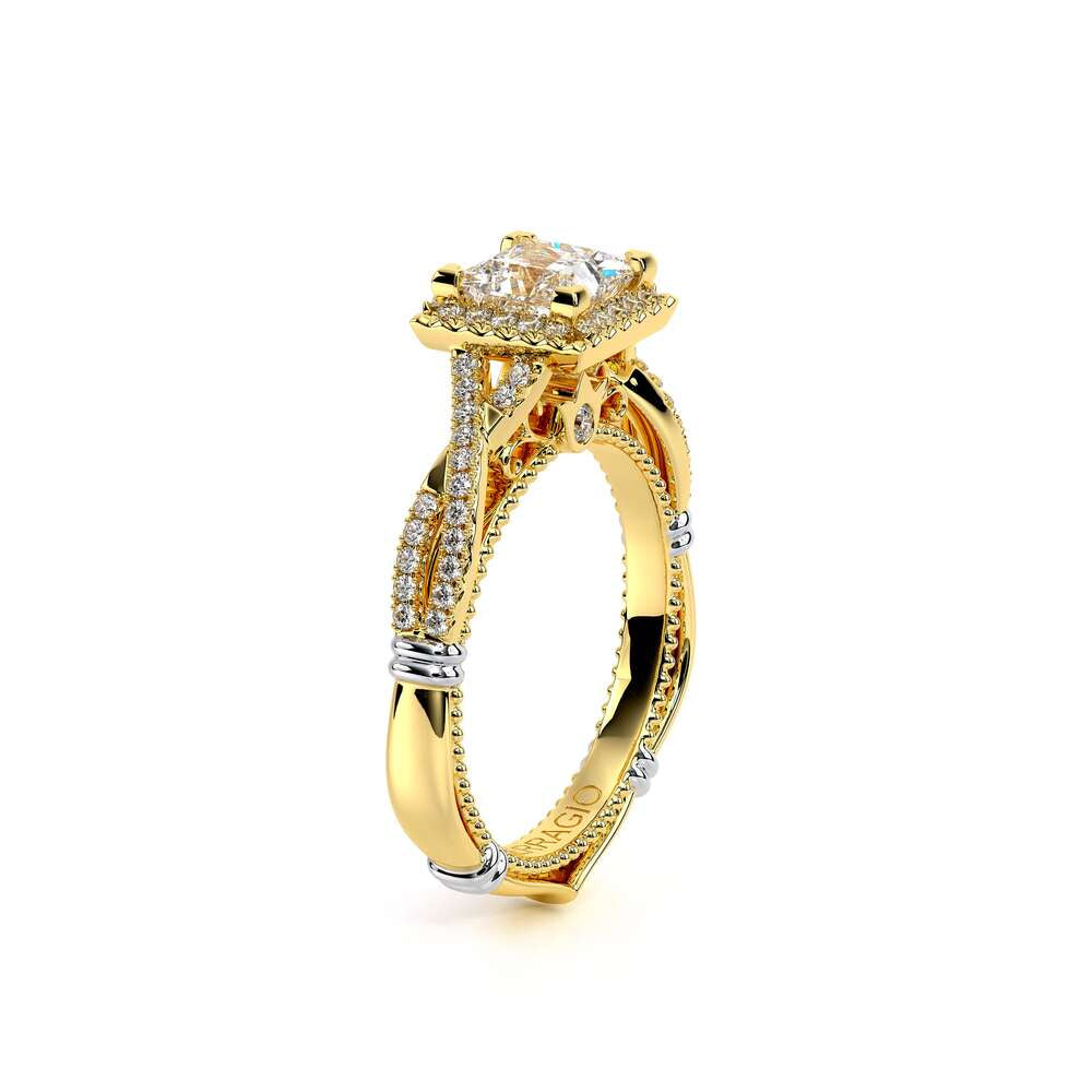 Parisian-106p-14k Yellow Gold Princess